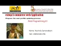 web application 1 java institute 1st year web programing assignment Task 11