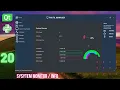 Desktop App To Monitor All System Information Python PYQT PSUTIL Modern GUI UI