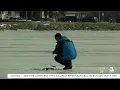 1st Annual Anchor Inn ice fishing tournament on Lake Manawa