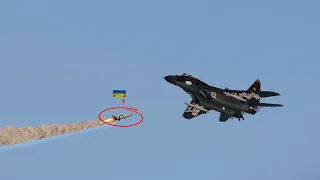 Download Ukraine's Patriot SAM Air Defense Forces blow up Russian MiG-29 with a missile.- ARMA3 MP3