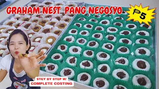 5 PESOS GRAHAM NEST ? MAY TUBO PA BA ? | Complete Costing | Tipid Tips atbp