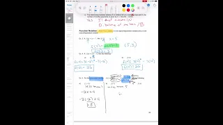 Function Notation and Piecewise Function Notation
