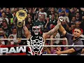 Penta Wins World Heavyweight Championship Roman Reigns WWE Raw 2026 Highlights