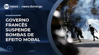 Protestos na França ganham adesão de professores, pais e sindicalistas | #NewsDomingo