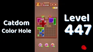 Catdom Color Hole Level 447 Screenshot