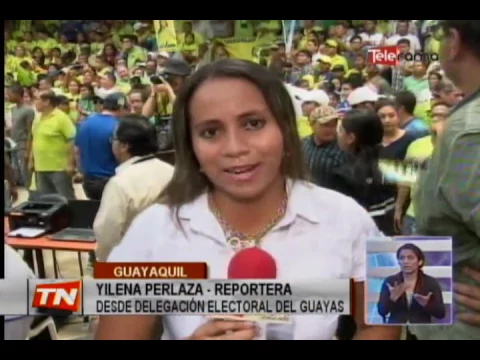 Alianza País inscribió candidaturas a asambleístas de Guayas