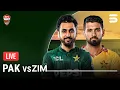 Lagu Live | Pakistan vs Zimbabwe | Match 01 | Tri Nation Series | PCB | M3W1U