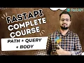 FastAPI Tutorial Path Query Body Together Real-World API Design