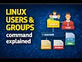 Linux Users Groups command Explained