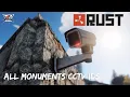 RUST CCTV CAMERA CODES ALL MONUMENT CCTV IDs RUST CCTV Hero X Gamer