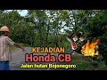 Lagu Lokasi Kejadian Honda CB Kuno Terjun Jurang Jalan hutan Bojonegoro Nganjuk Komunitas Pemotor.