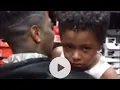 Blue face son hates going out in public with his mom