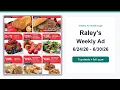 Raley s Weekly Ad 26 - 26 Top Deals