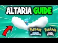 HOW TO GET ALTARIA ON POKEMON BRILLIANT DIAMOND AND SHINING PEARL