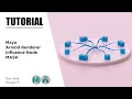 Influence Node In MASH Maya Arnold Renderer Tutorial