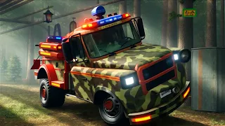 Rescue Squad Mater Stops Forest Fire Mater S Tall Tales Remake 