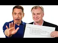 Robert Downey Jr Christopher Nolan Answer The Web s Most Searched Questions WIRED