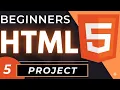 5 HTML Projects in Just 20 Minutes HTML for Beginners