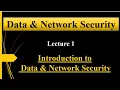 lecture 1 Introduction to Data Network Security