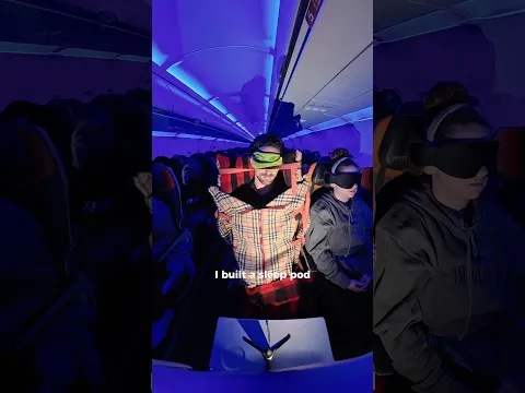 I built a sleep pod for airplanes