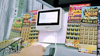 QR Code PDF417 National Lotto Scanner Lottery Ticket Reader Barcode Checker XTIOT XT802C