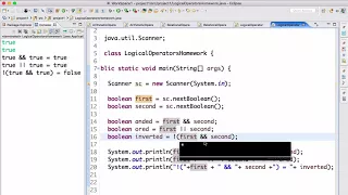 Java Lesson 10 Assignment Operators