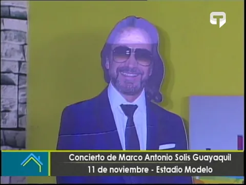 Concierto de Marco Antonio Solis Guayaquil 11 de noviembre - Estadio Modelo