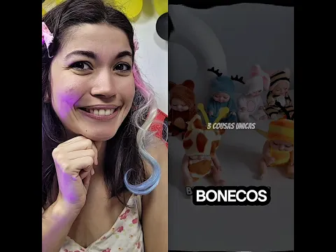 😳 3 BONECOS QUE CABEM NO SEU DEDO!