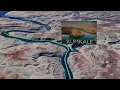 Journey of Euphrates on Google Earth