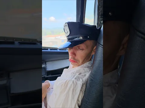 The pilot of the plane lost control, but the flight attendant restored 🤣