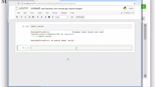 Python for Engineers Part 4 Installing the pyserial module using Anaconda