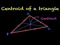 Calculating the Centroid of a Triangle