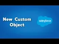 Create a New Custom Object in Salesforce How to create a new object in salesforce