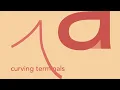 avenir typeface animation brooke schwartz