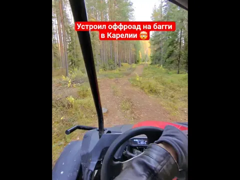 Устроил оффроад на Багги в карелии