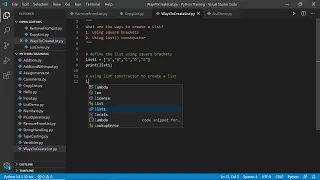 Python List Constructor Explained for Beginners