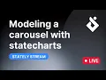 Stately Stream Modeling a Carousel with Statecharts