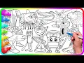 Coloring Pages - ITALIAN BRAINROT Satisfying Coloring Popular Brainrot Memes