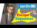 Escape Sequances C Tutorial for Beginners P2 Learn C