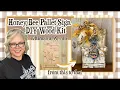 Download Lagu Let's Paint!  🐝🌼 Honey Bee Pallet Sign DIY Wood Kit ~ Whimsical and Cute