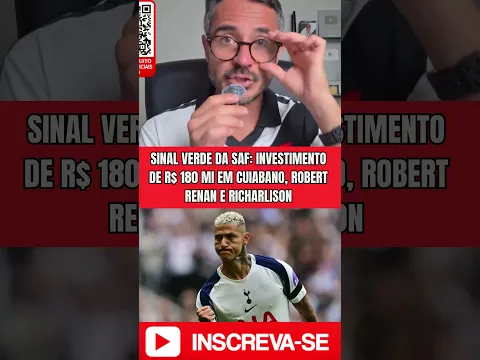 SINAL VERDE DA SAF: INVESTIMENTO DE R$ 180 MI EM CUIABANO, ROBERT RENAN E RICHARLISON