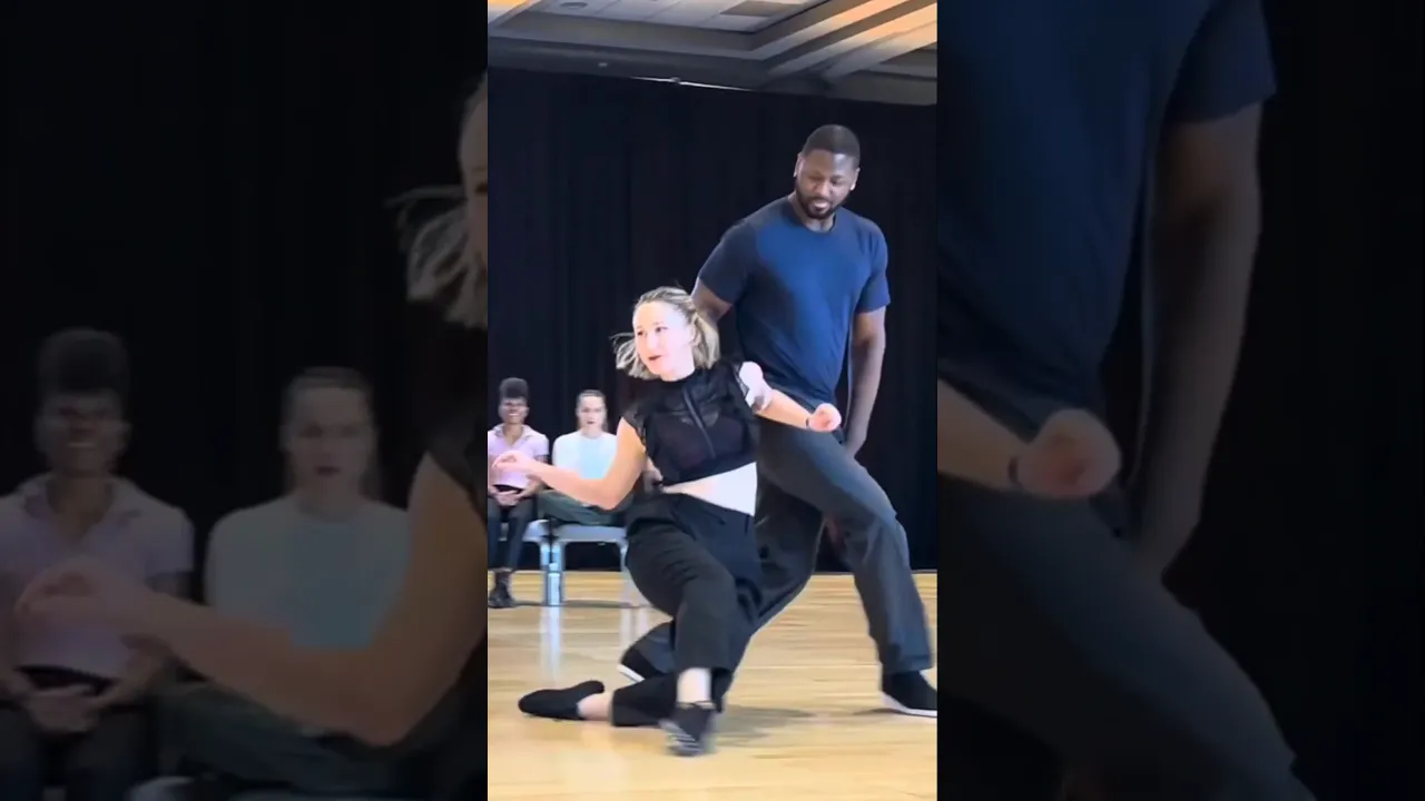 This dance speaks for itself 😮 Part 2 #improv #westcoastswing