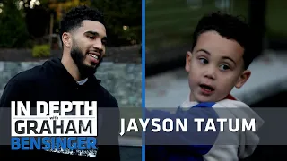 Jayson Tatum to son Deuce I was better than you at 4