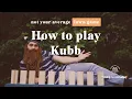 How To Play Kubb Not Your Average Lawn Game