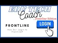 How to Login to Frontline