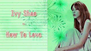 ivy shao how to love sweet combat chinese pinyin english lyrics