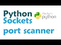 PYTHON PORT SCANNER SCRIPT WORKING 100 WITH SOURCE CODE 2022