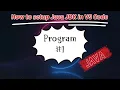 How to setup Java JDK in VS Code How to run Hello World or 1st Program in VS Code