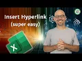 Insert a Hyperlink in Excel