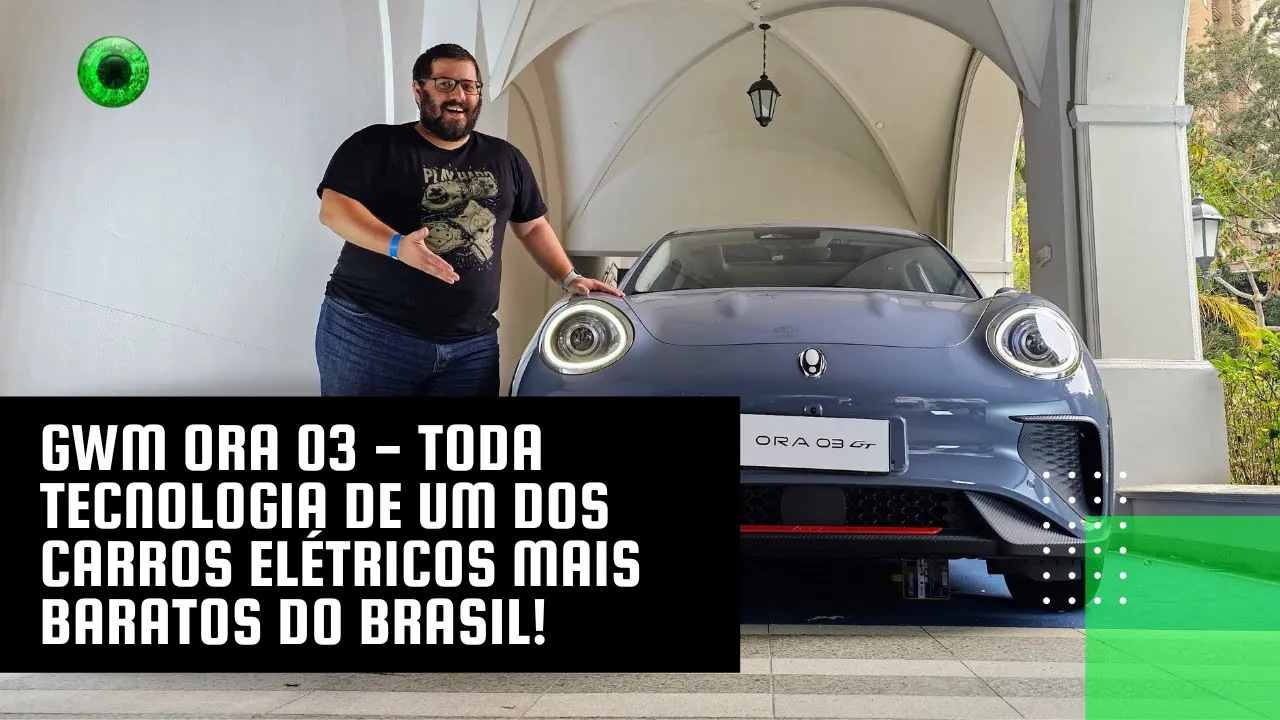 GWM ORA 03 - Toda tecnologia de um dos carros elétricos mais baratos do Brasil!